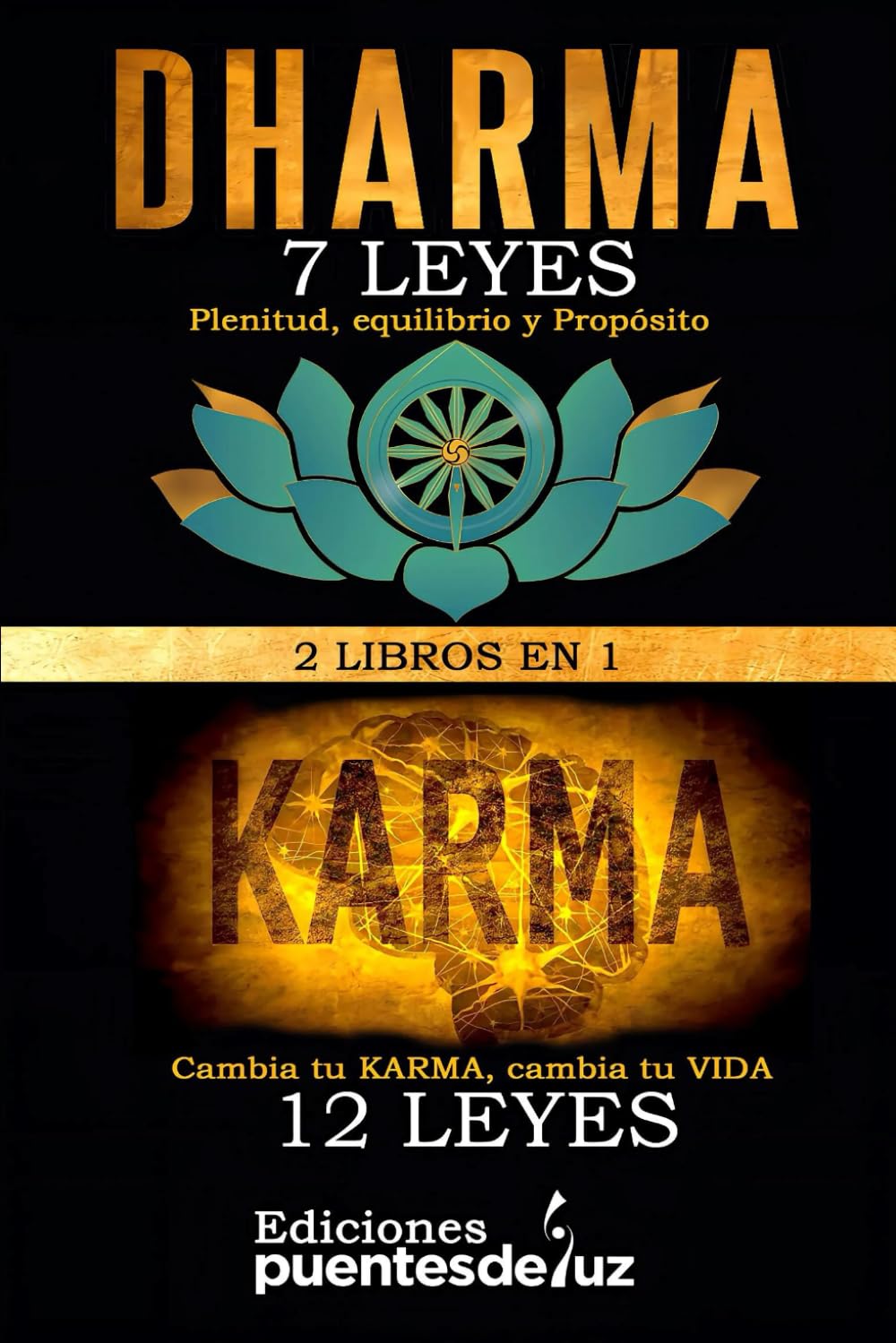 2 LIBROS EN 1: Las 12 Leyes del KARMA Cambia tu Karma, cambia tu Vida &: Las 7 Leyes del DHARMA Plenitud, equilibrio y propósito book