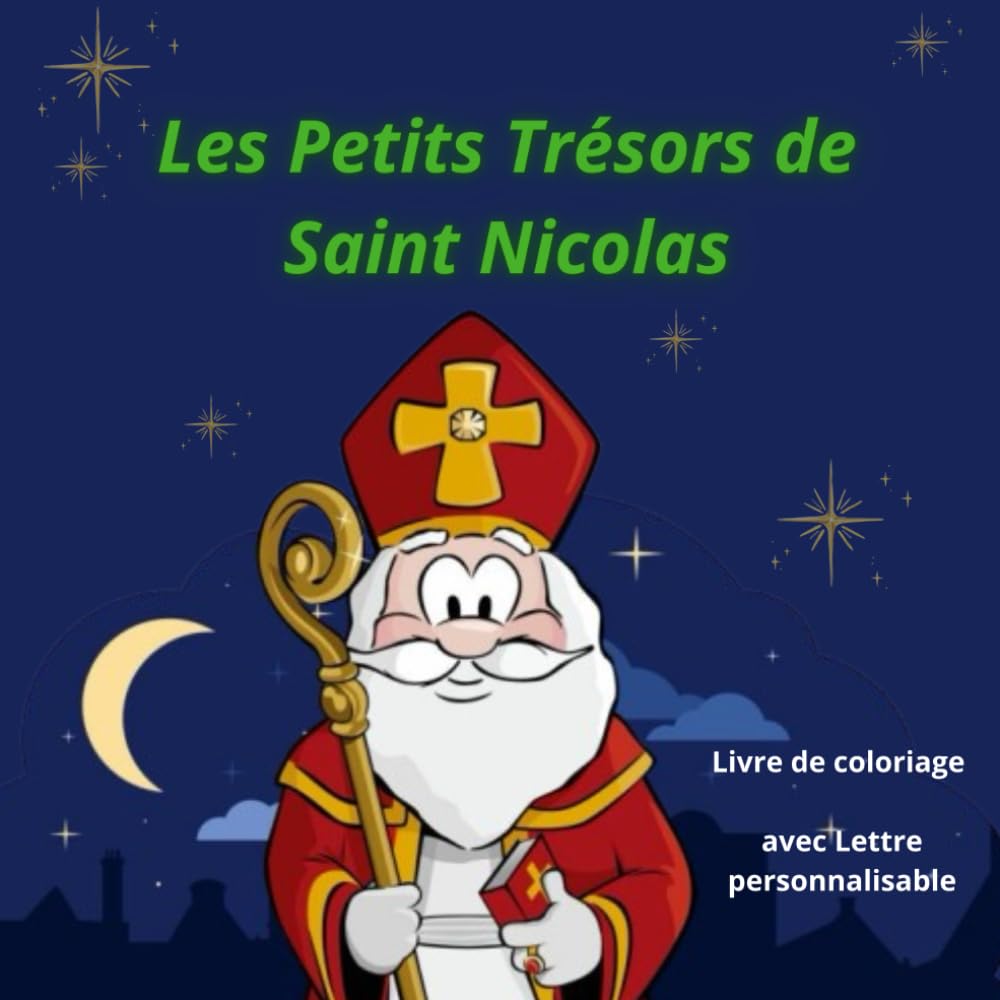 Les Petits Trésors de Saint Nicolas: Lettres personnalisables incluses book