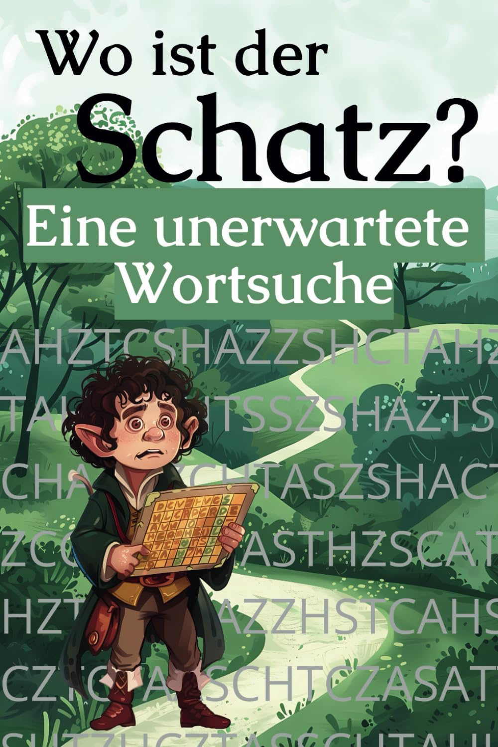 Wo ist der Schatz? Eine unerwartete Wortsuche.: 200 Seiten, ein Wort, ein episches Wortsuchrätsel und ein fantastisches Geschenk Humour & Satire