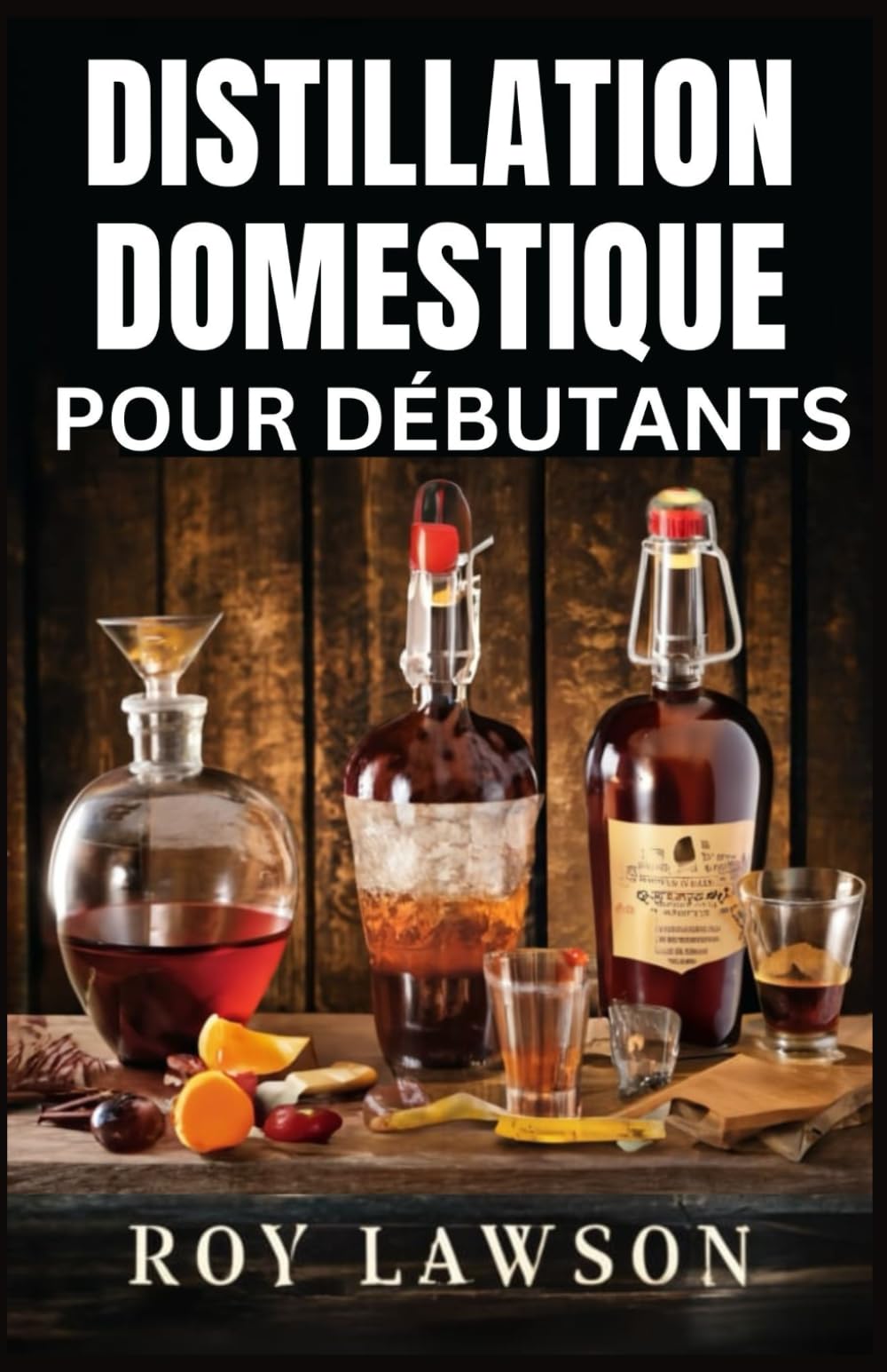 DISTILLATION À DOMICILE POUR LES DÉBUTANTS: Le guide ultime pour faire votre propre liqueur, vin, clair de lune et plus encore book