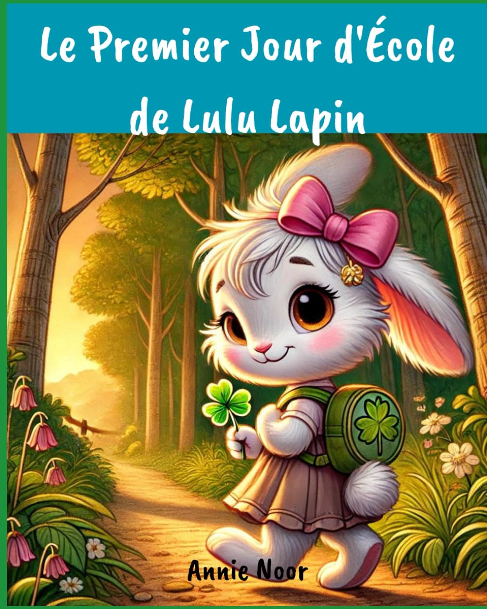 Le Premier Jour d'École de Lulu Lapin: Un livre pour enfants book