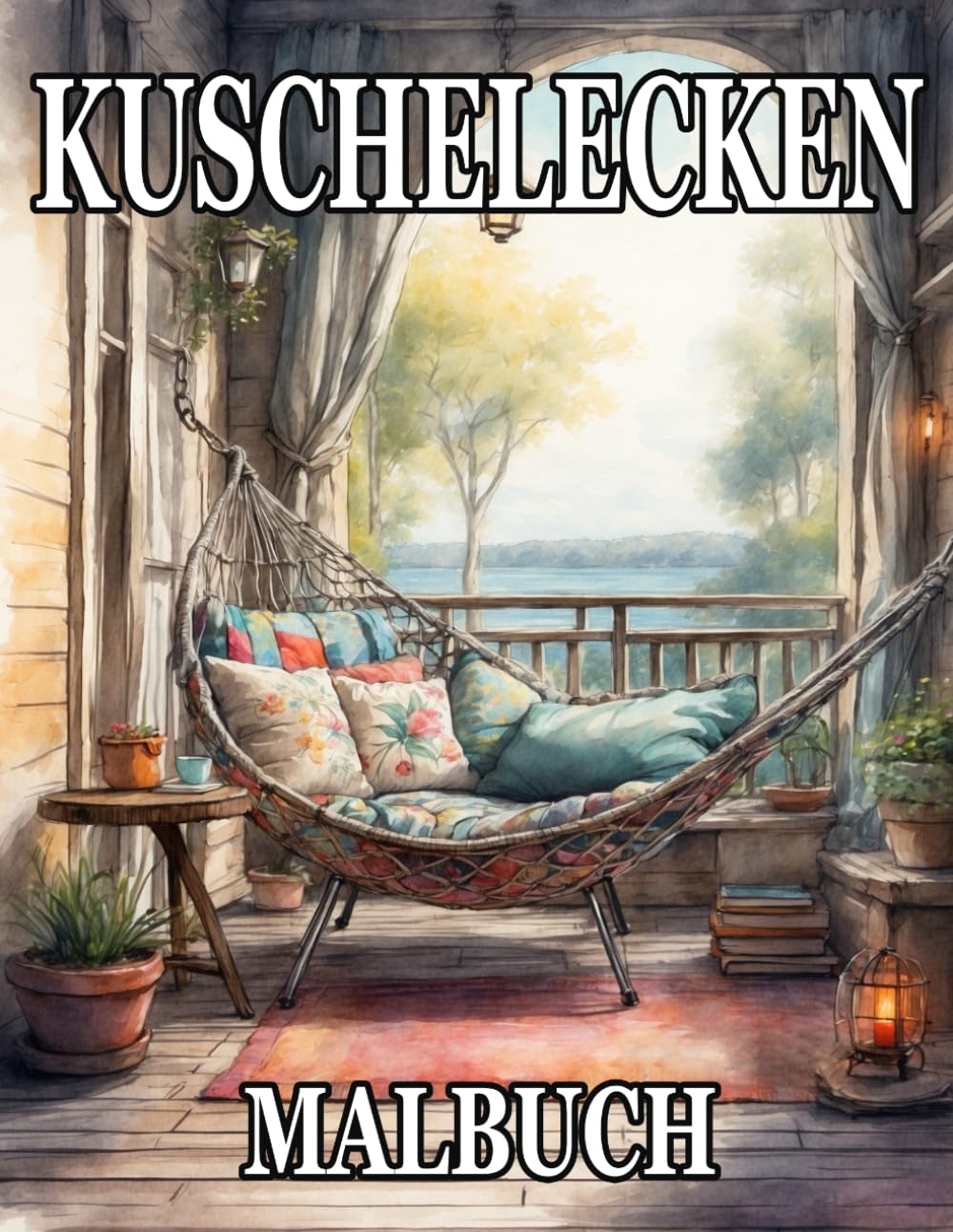 Kuschelecken Malbuch: Ausmalbuch für Erwachsene und Jugendliche mit 50 Motiven zur Entspannung und mehr Achtsamkeit Garden & Plants