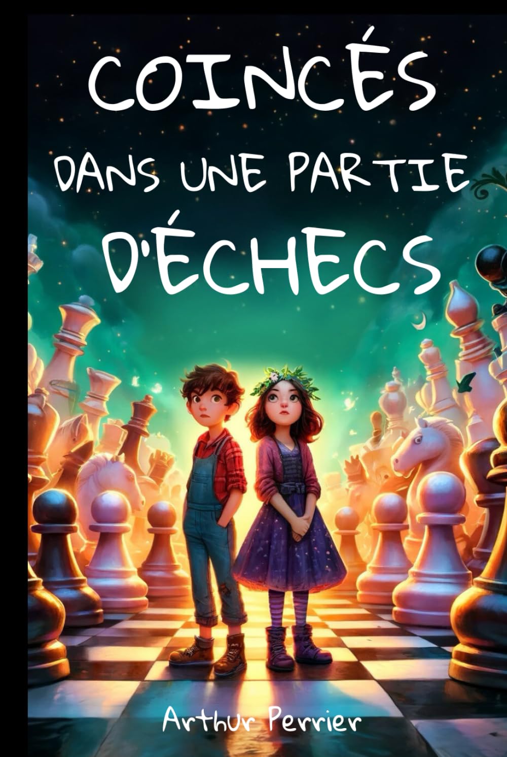 Coincés dans une partie d'échecs - Roman pour enfants à partir de 9 ans - Fantastique et Aventure. book