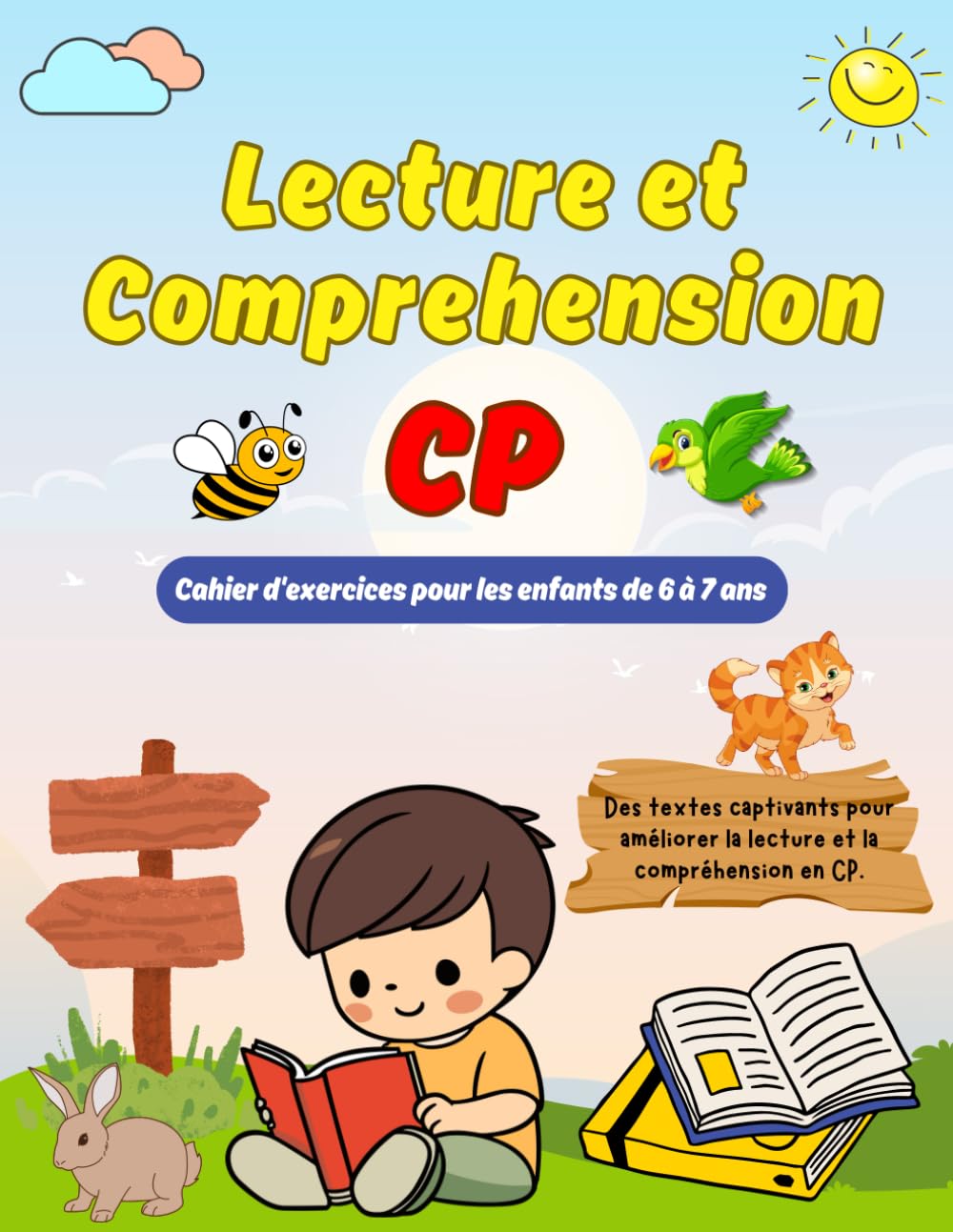 Cahier d'Exercices Lecture et Comprehension CP: Livre Ludique et Amusant Pour les Enfants - Je Lis je Comprends book