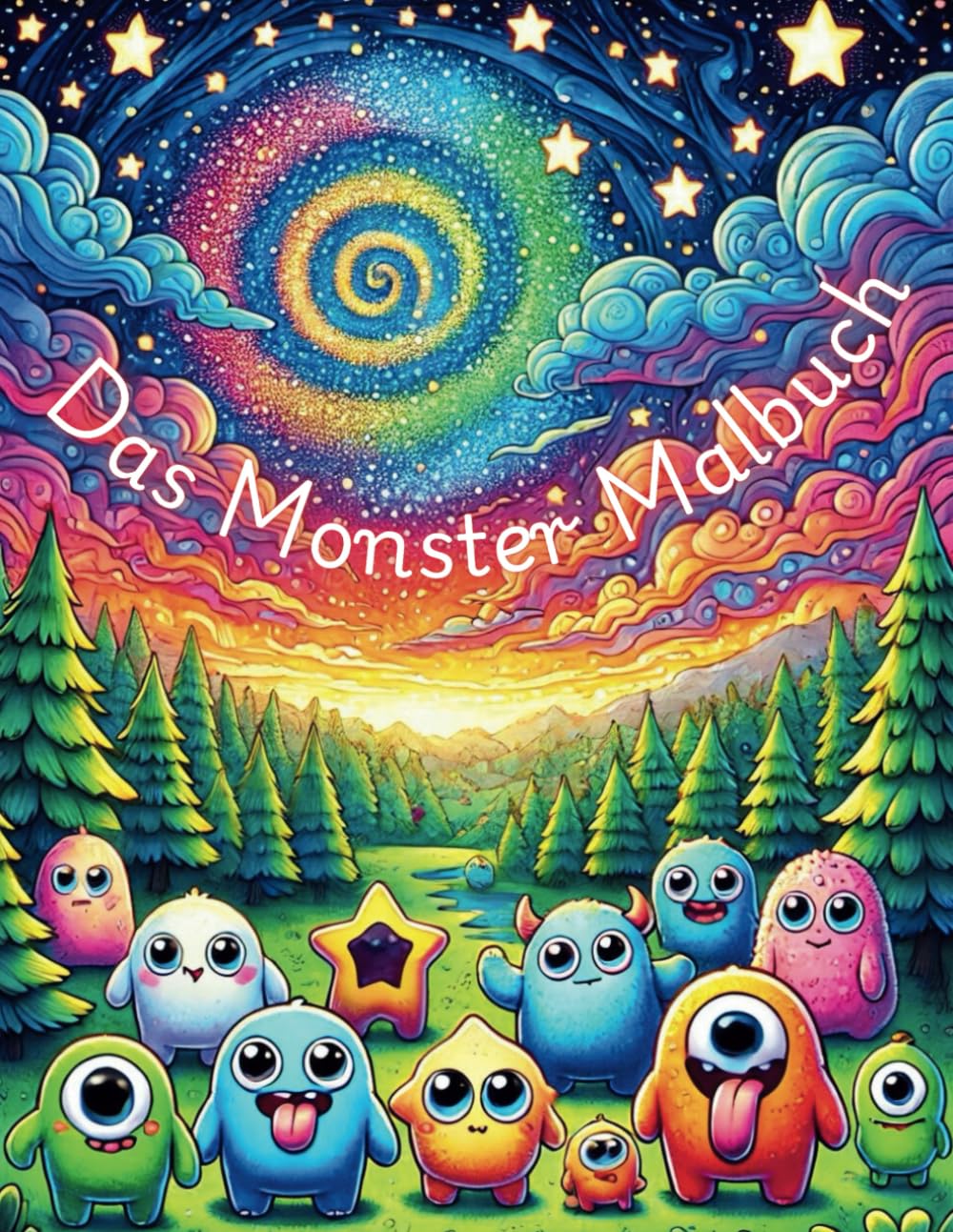 Das Monster Malbuch: das lustige Monster Malbuch für Kinder ab 4 Jahren Novels & Short Stories
