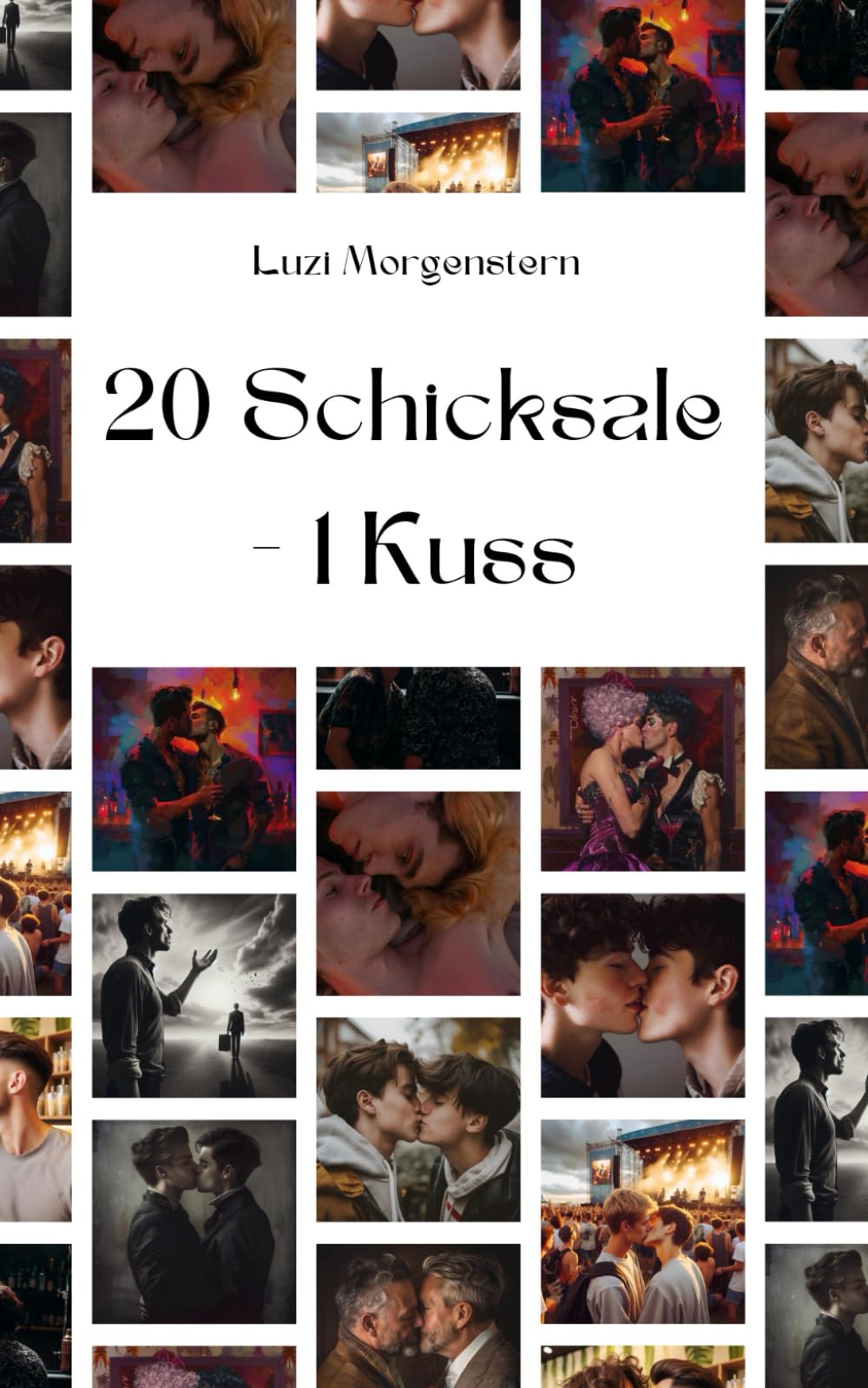 20 Schicksale - 1 Kuss: Gay Romance Kurzgeschichten-Sammlung LGBTQ+