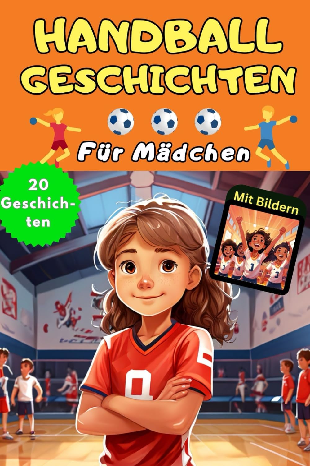 Handball Lesebuch für Mädchen: Fesselnde Handball Geschichten mit Bildern für Grundschülerinnen - ideales Erstlesebuch der 1. und 2. Klasse – Kinder ... 10 Jahre - als Training und mit Rätselspaß Leisure & Fun