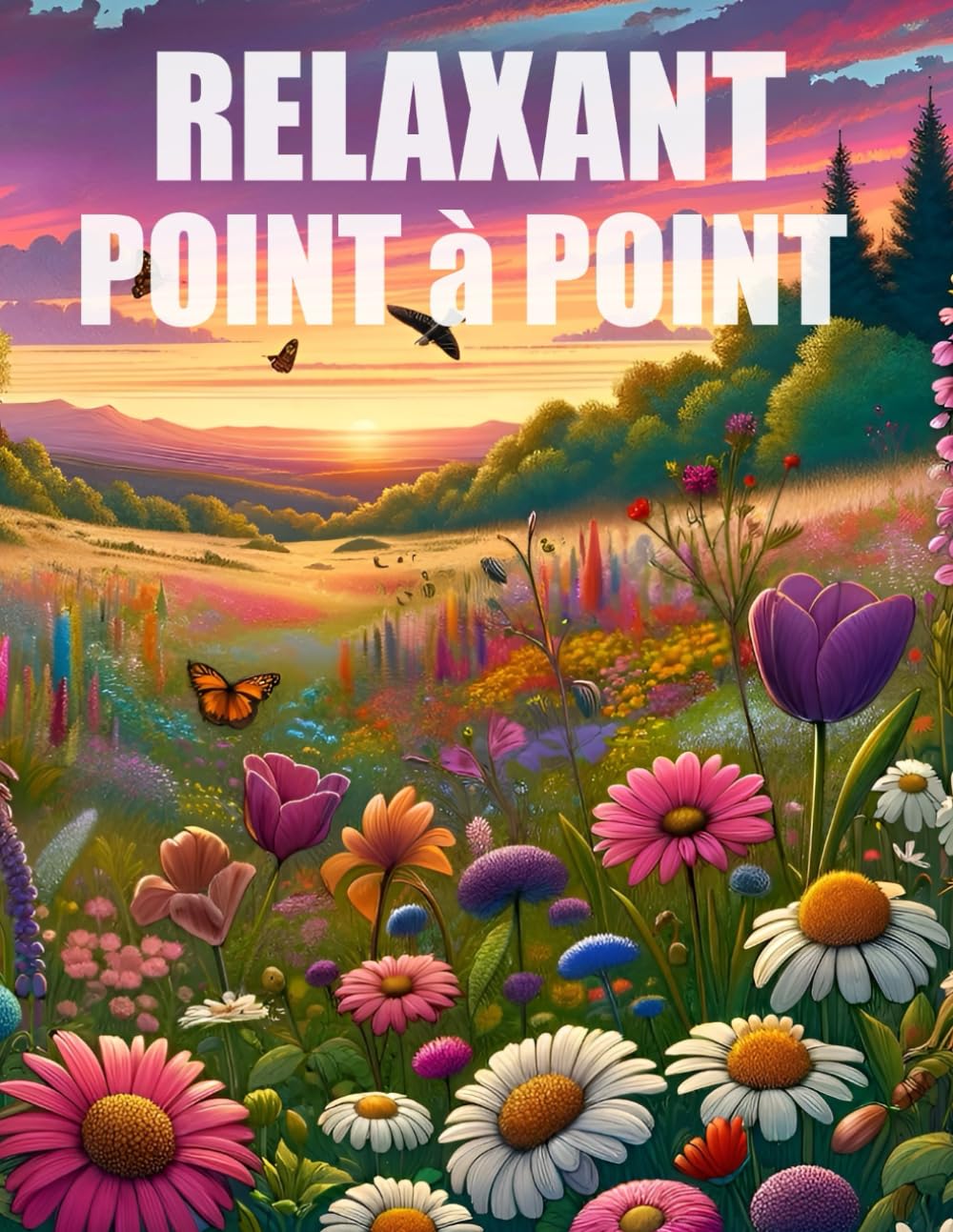 Relaxant Point à Point: Points à relier en Grands Caractères Pour Adultes et Seniors book