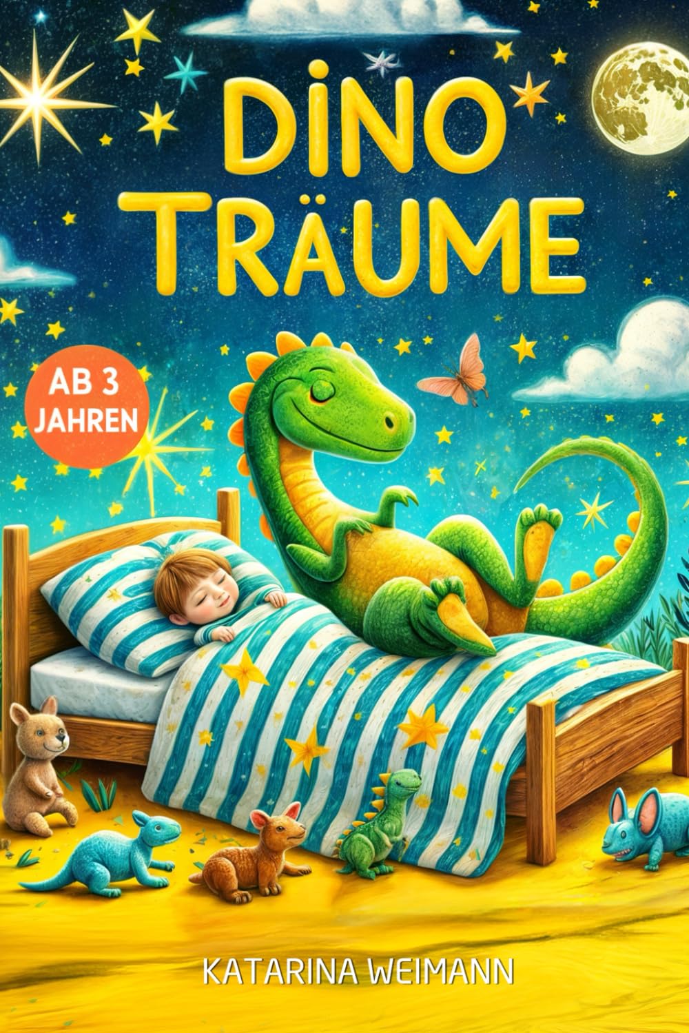 Dino-Träume: Beruhigende 3-5-8-Minütige Dinosaurier-Gute-Nacht-Geschichten für Kinder ab 3 Jahren! Non-fiction