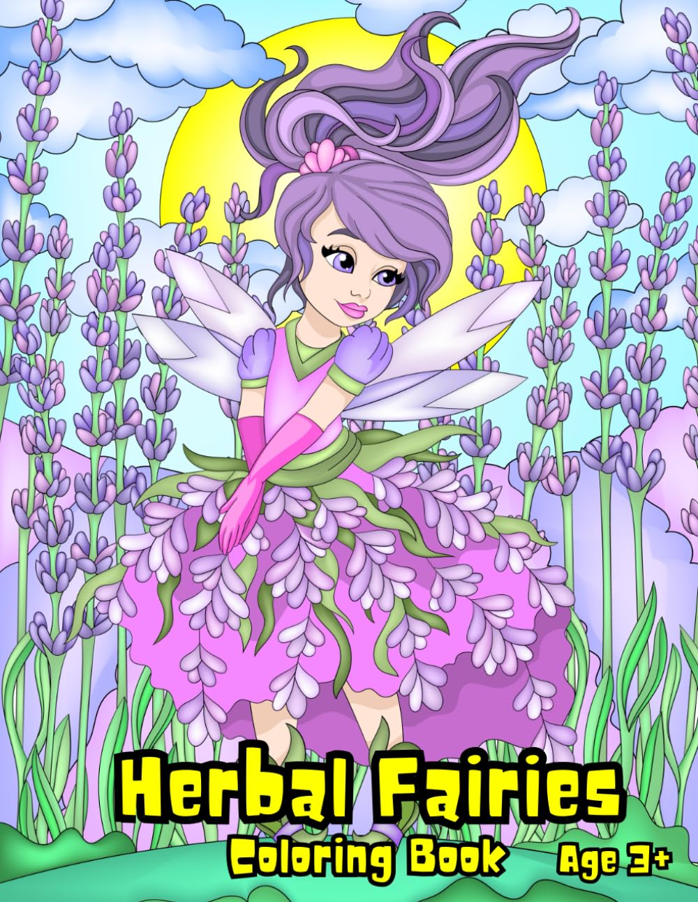Herbal Fairies:Coloring Book: "Herbal Fairies: Magic and Healing in the Garden" book