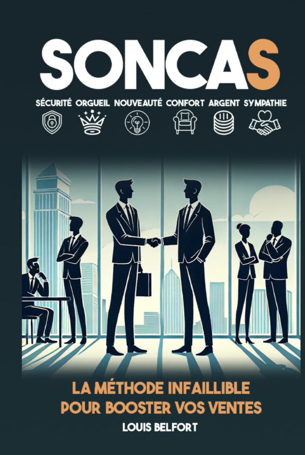 SONCAS la méthode infaillible pour booster vos ventes: Comprendre les motivations psychologiques de vos clients et réussir dans la vente moderne book