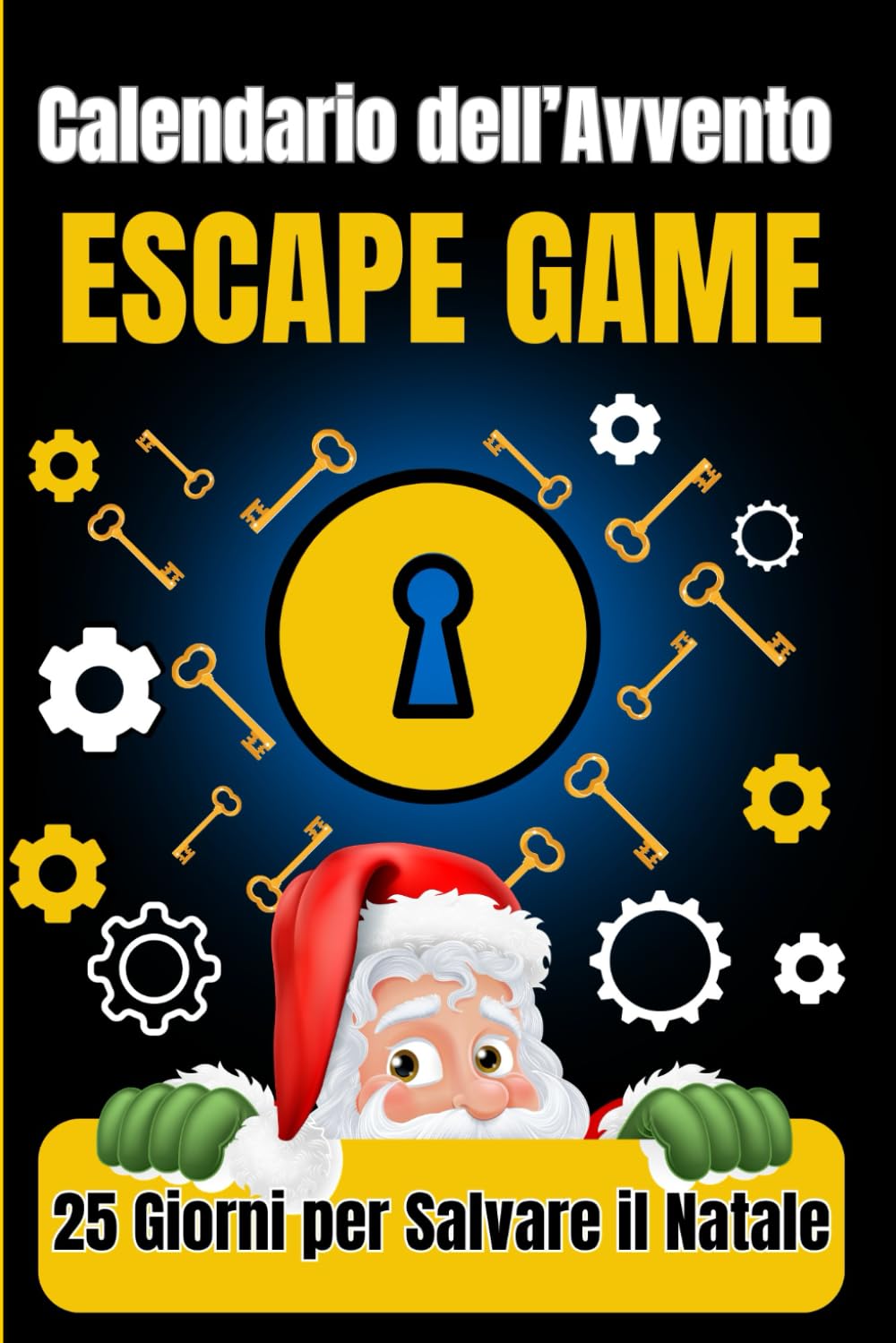 Calendario Dell'Avvento Escape Game: Indovinelli Per Bambini- Logici Rompicapi - Giochi e Sfide Mentali - 25 Giorni per Salvare il Natale - Ideale per l’attesa di Babbo Natale in famiglia Tiptoi & Games