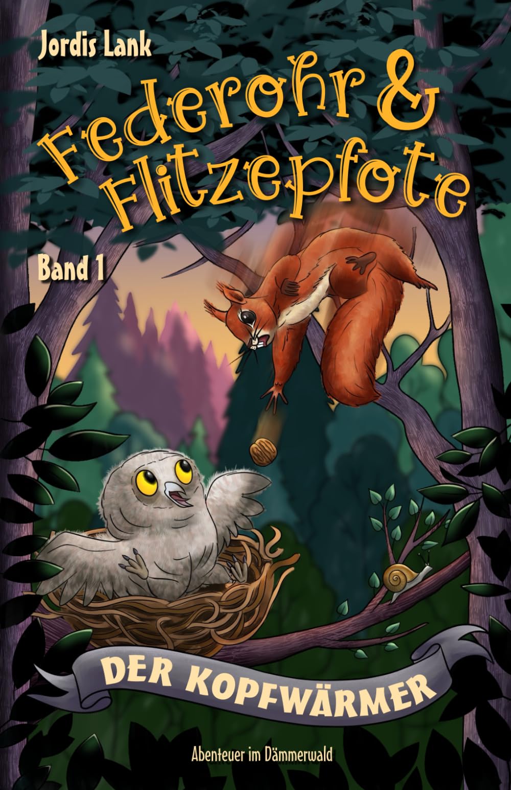 Federohr und Flitzepfote 1 - Der Kopfwärmer: Ein eulenstarkes Abenteuer im Dämmerwald book