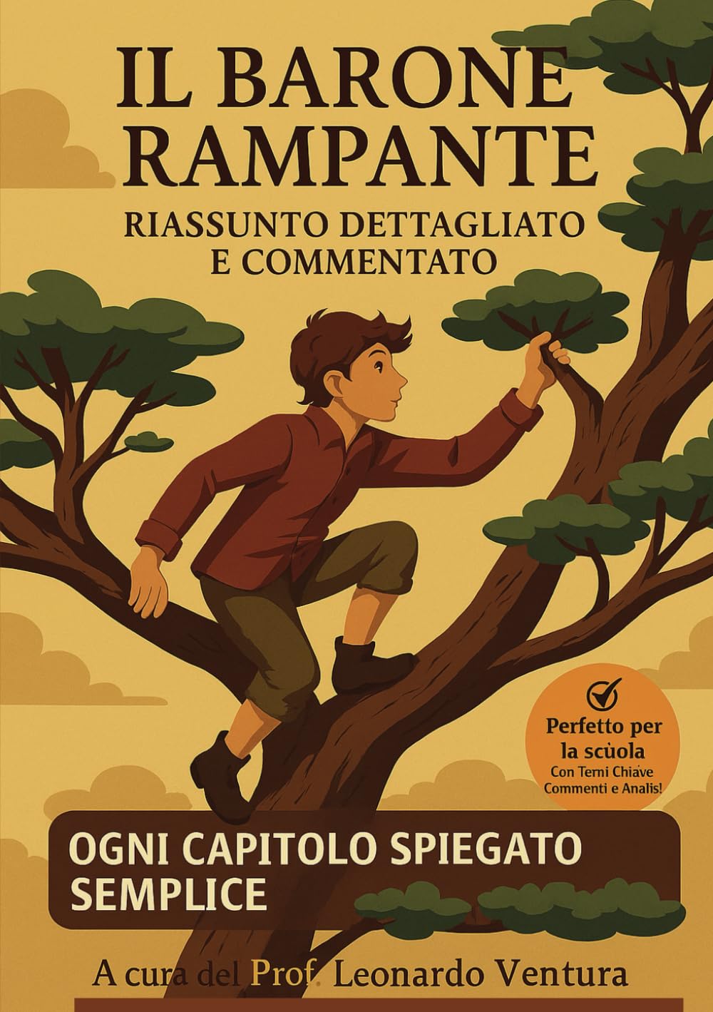 Riassunto Il Barone Rampante di Italo Calvino: Versione Facile ed Essenziale per tutti book