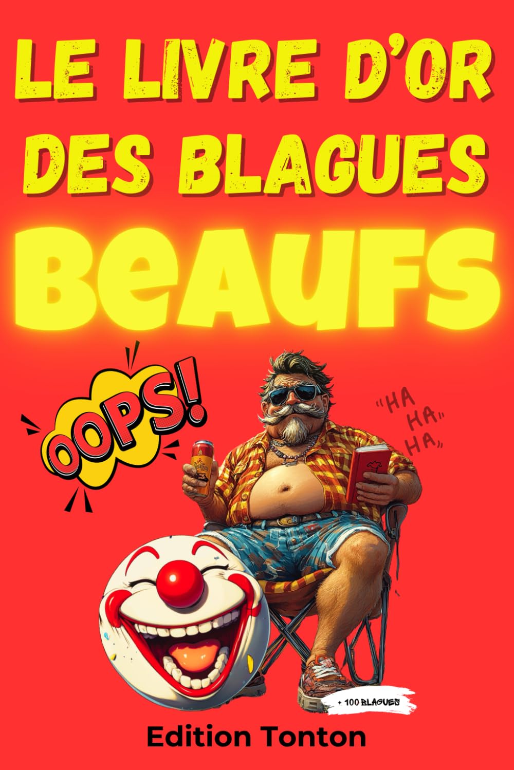 Livre d'or des blagues beaufs: Blagues Beaufs : Le meilleur de l'humour pour faire rire famille et amis, avec plus de 100 blagues hilarantes book