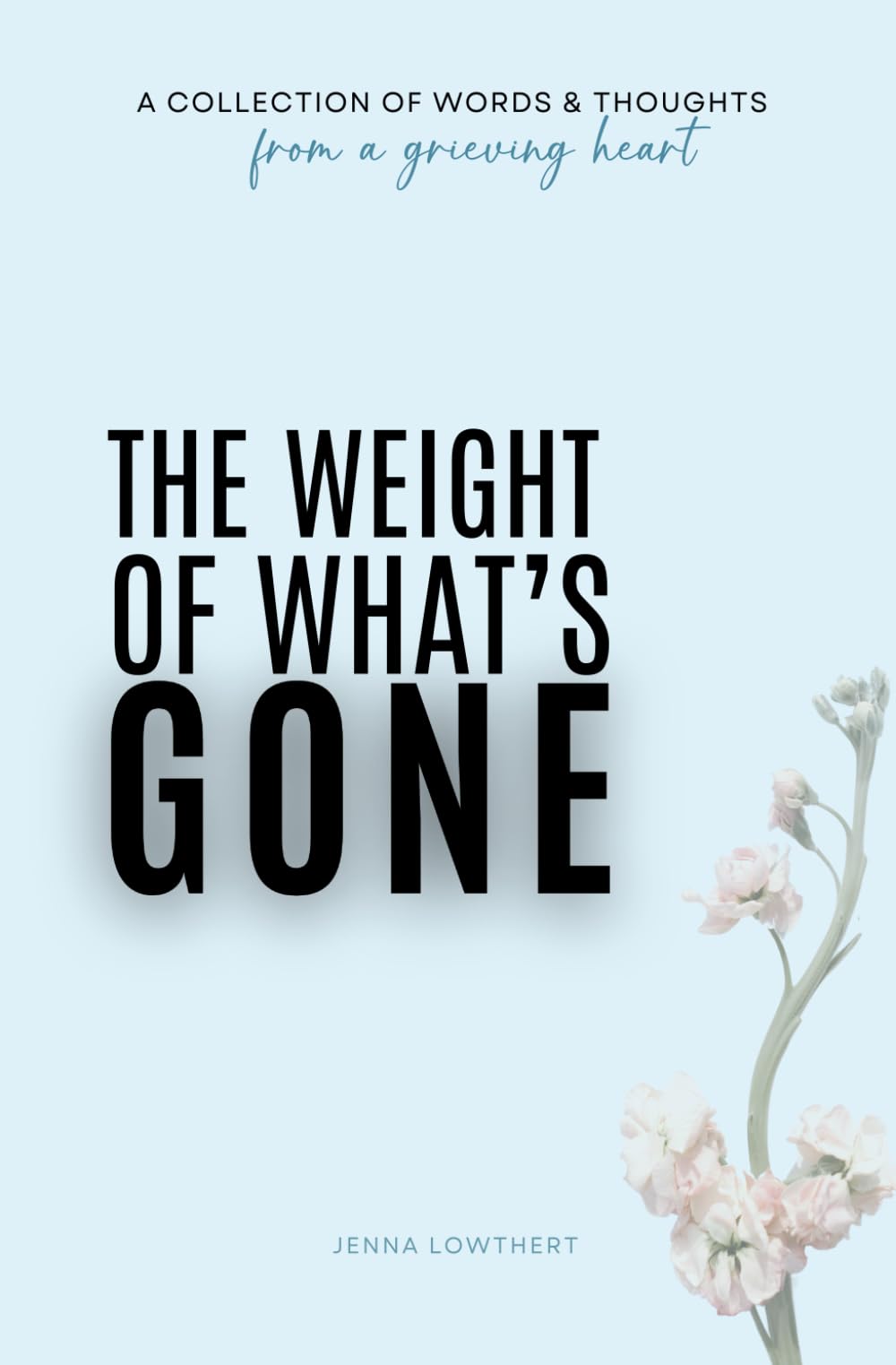 The Weight Of What's Gone: Words & Thoughts From A Grieving Heart Poetry