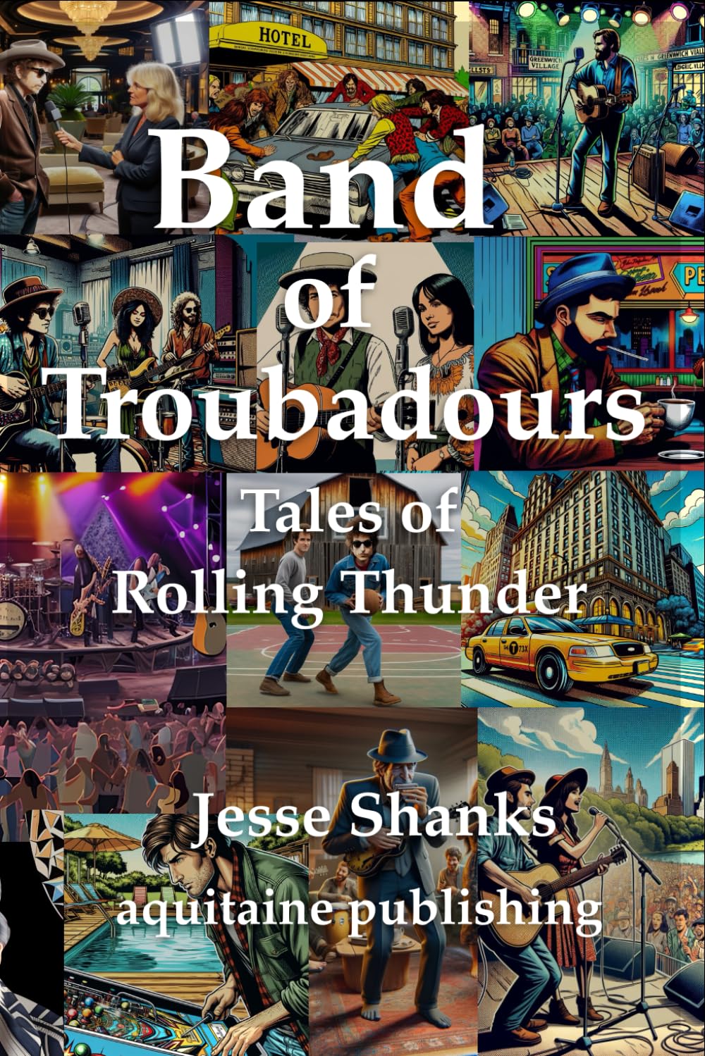 Band of Troubadours: Tales of Rolling Thunder (Bob Dylan Collection) Historical Fiction