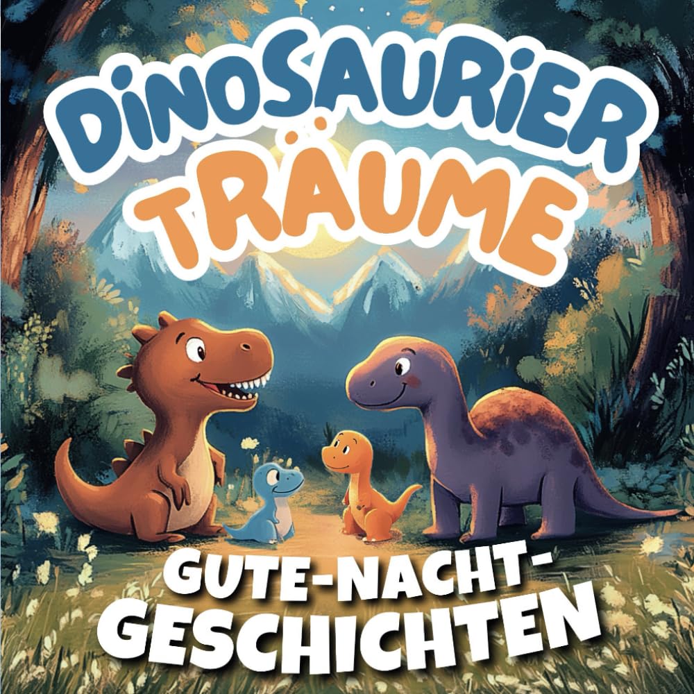 Dinosaurier Träume - Gute-Nacht-Geschichten ab 2 Jahren: Gefühle verstehen, Selbstbewusstsein stärken und Mut finden – ein Mutmacher-Buch mit Dino-Geschichten für Kinder inkl. Hörbuch Business & Technology