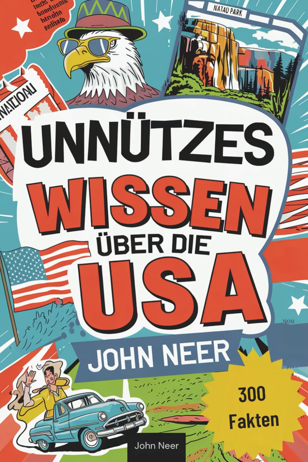 Unnützes Wissen über die USA: Das perfekte Geschenk mit über 300 kuriosen und spektakulären Fakten über die USA Politics & Society Books