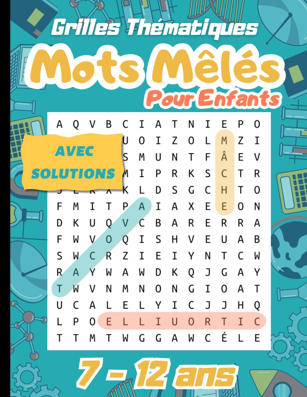 Mots Mêlés Enfants: Mots Cachés Enfants en Français, Livre de Grilles Thématiques, Cahier avec Solutions Tiptoi & Games