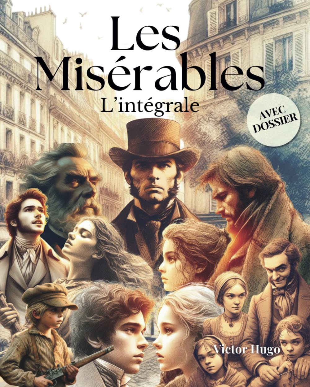 Les Misérables - L'intégrale (Annoté avec dossier complémentaire): Édition enrichie ( les 5 parties de l'oeuvre + une exploration du contexte sociale ... descriptives des personnages principaux) Learning & Reference
