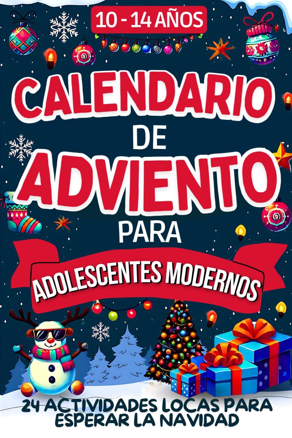 Calendario de Adviento para adolescentes modernos: Libro de 24 actividades divertidas para esperar la Navidad | Cada día, descubre un enigma, un ... y familia | Para niños a partir de 10 años book