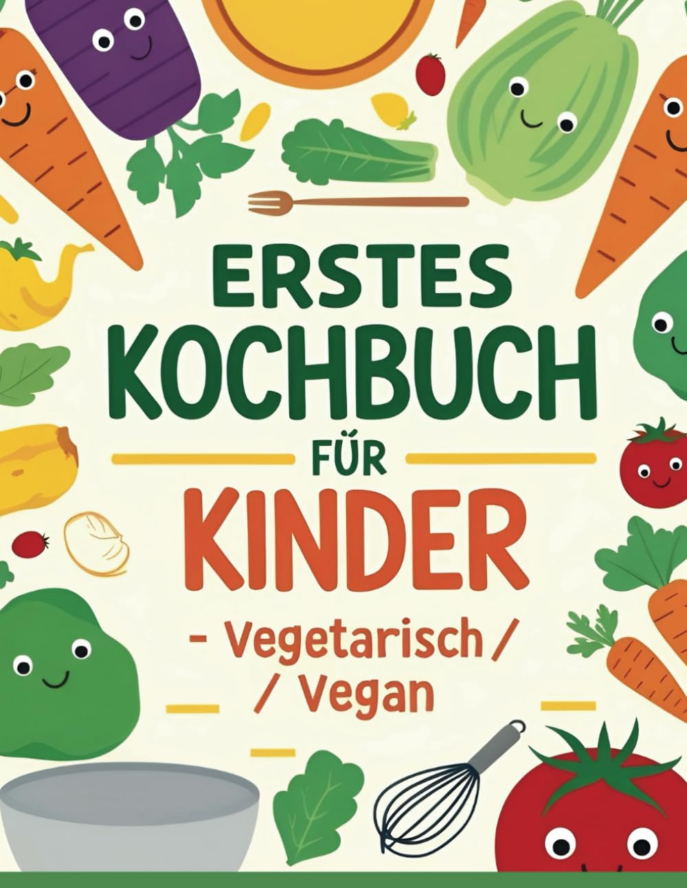 Mein erstes Kochbuch - Vegetarische & Vegan - Leckere Rezepte für kleine Köche ab 10 Jahren: Gesunde und einfache Gerichte für Kinder – Kreative ... für die Familie und wertvolle Ernährungstipps Cooking & Enjoying