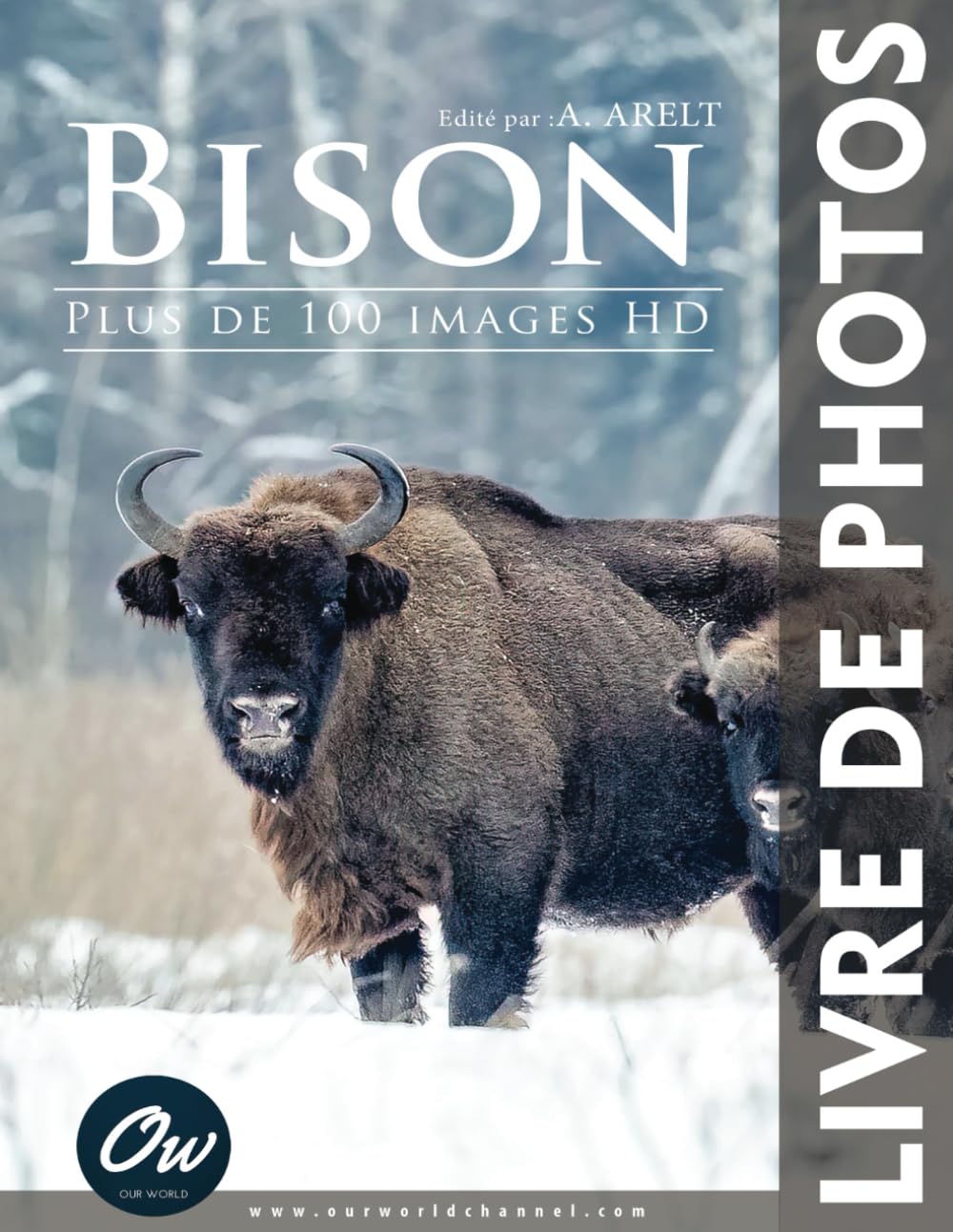 Bison: Livre de Photos - Plus de 100 images HD book