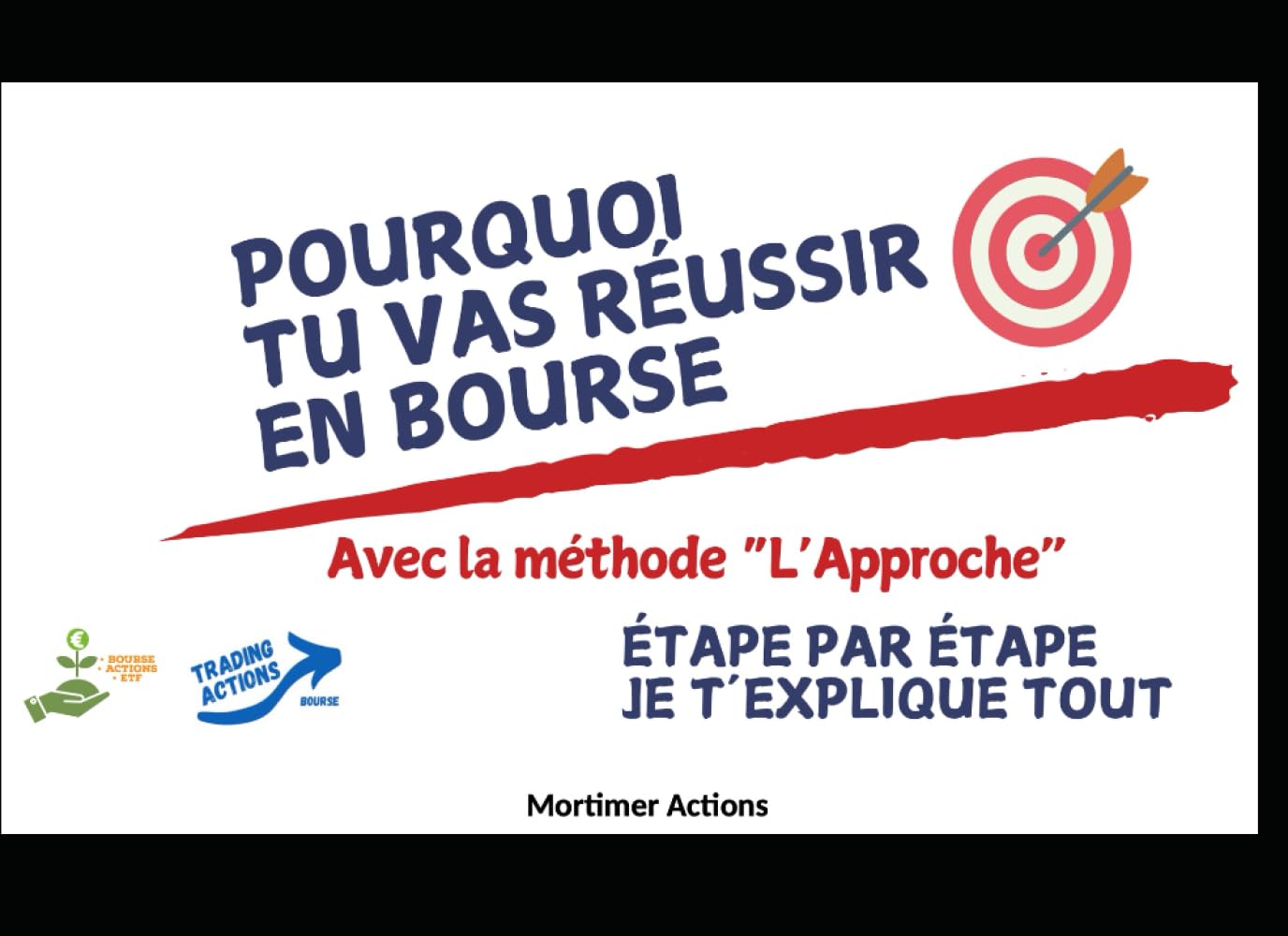Pourquoi tu vas réussir en bourse: Avec la méthode "l'Approche", étape par étape je t'explique tout book