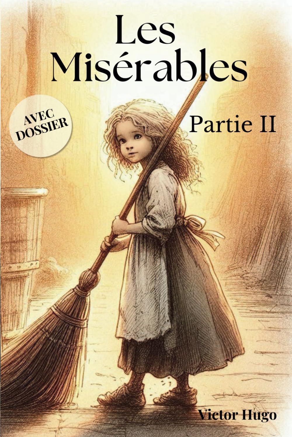 Les Misérables Partie II - COSETTE + Dossier complémentaire: Édition enrichie (exploration du contexte social de l'auteur et fiches descriptives des personnages principaux) book