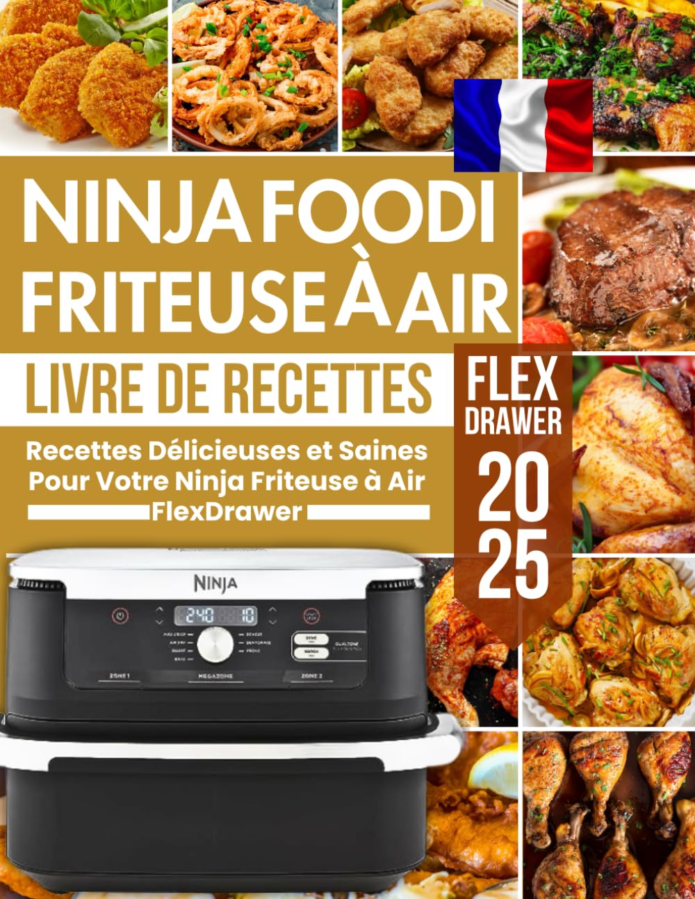 Livre De Recettes Ninja Friteuse à Air FlexDrawer 2025 book