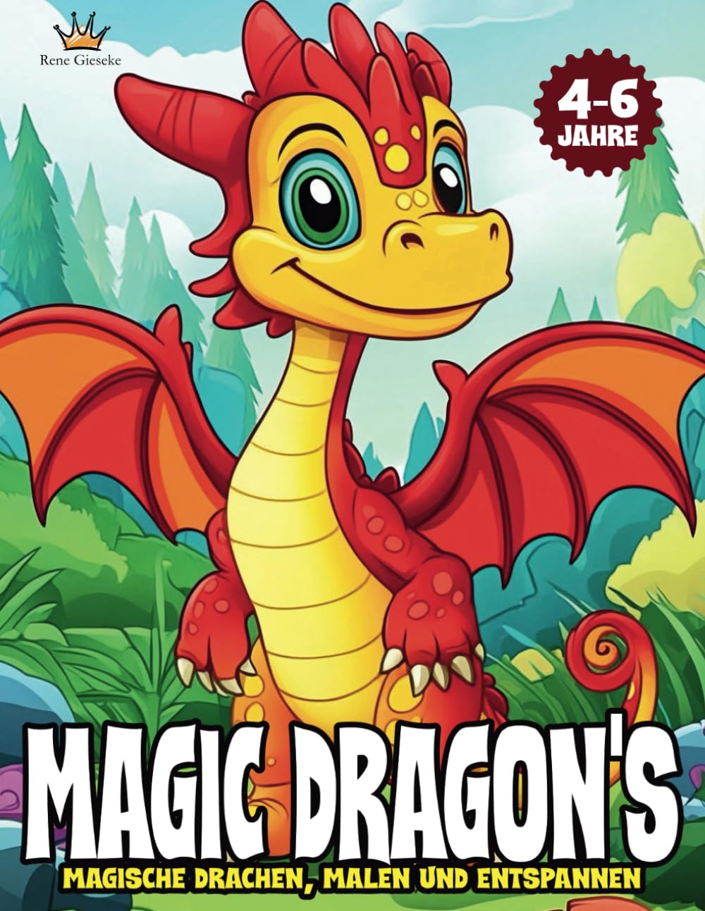 Magic Dragons: Magische Drachen, Malen und Entspannen book