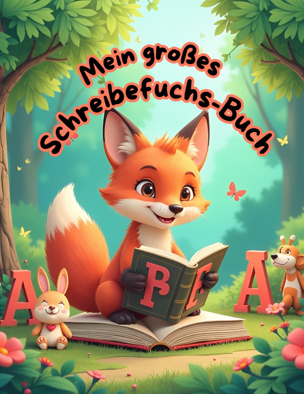 Mein großes Schreibefuchs-Buch: Lerne mit Felix Fuchs schreiben und lesen: Ein Schreiben-Lernen-Buch für Kinder ab 4 Jahren book