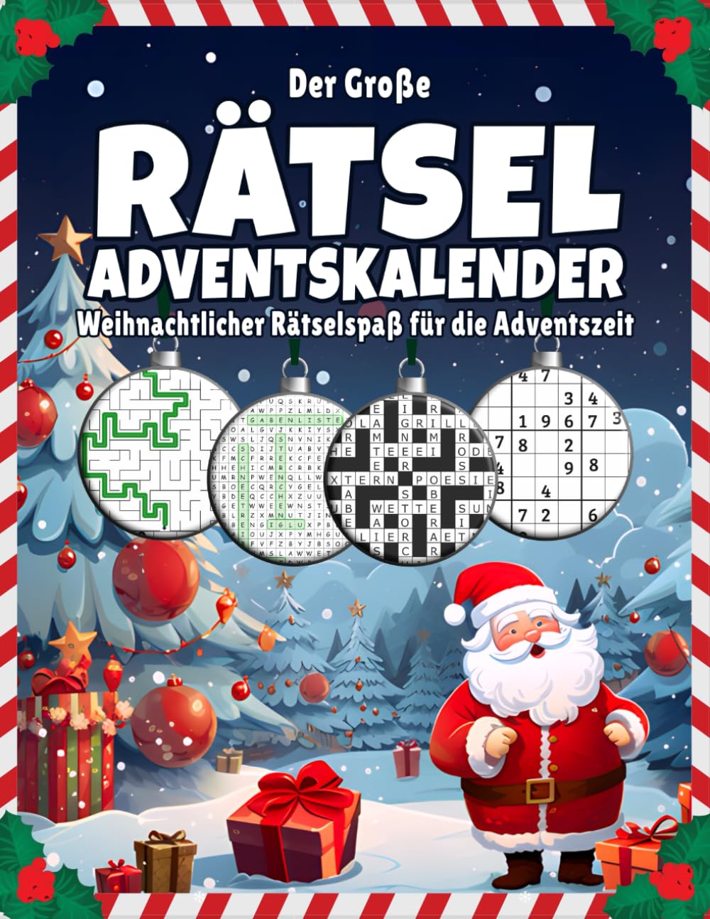 Der Große Rätsel Adventskalender: Großer Rätselspaß mit kniffligen Sudokus, Wortsuchen etc. I Für Anfänger und Fortgeschrittene I Inkl. Anleitung und Lösungen Lifestyle
