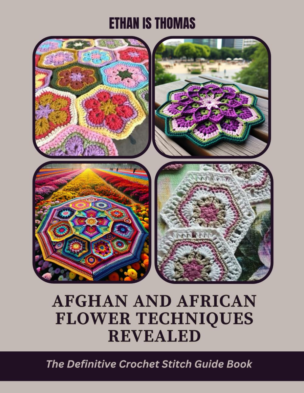 Afghan and African Flower Techniques Revealed: The Definitive Crochet Stitch Guide Book Hobbies & Crafts