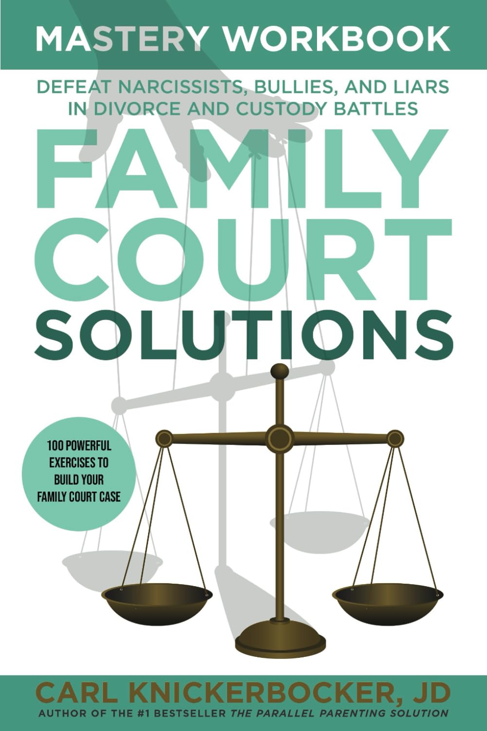 Family Court Solutions Mastery Workbook: Deafeat Narcissists, Bullies, and Liars in Divorce and Custody Battles Law