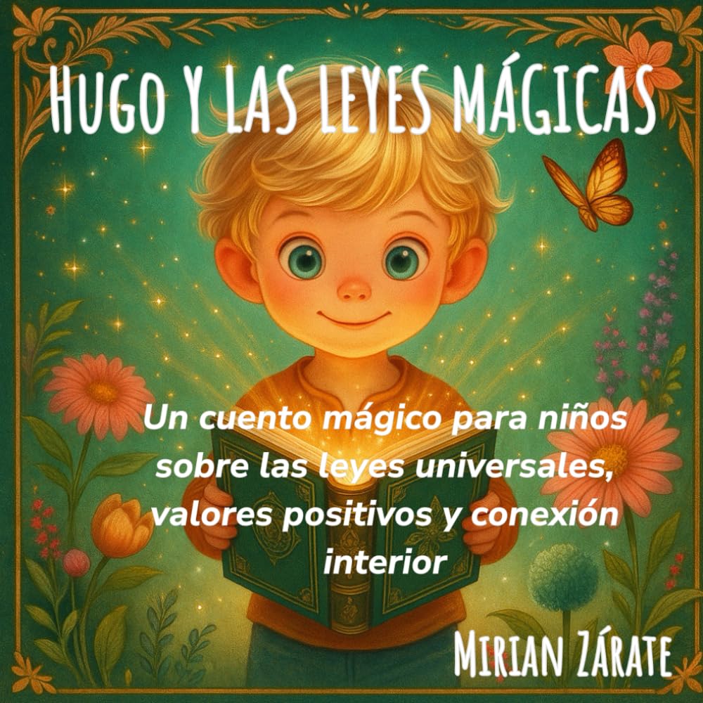 Hugo y las Leyes Mágicas: explora las leyes universales, invitando a reflexionar sobre el mundo interior, la conexión con el universo y el papel único de cada niño en el mundo. book