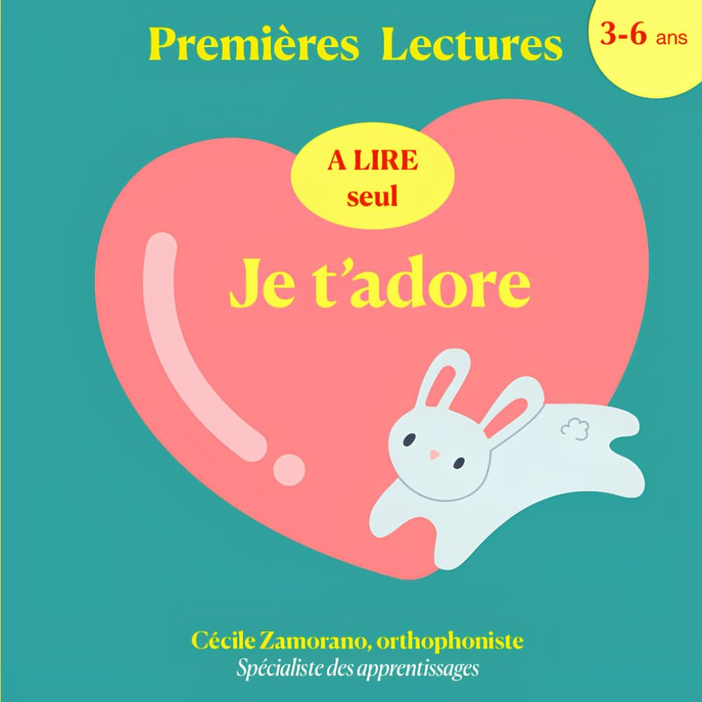 Premières lectures: Je t’adore book