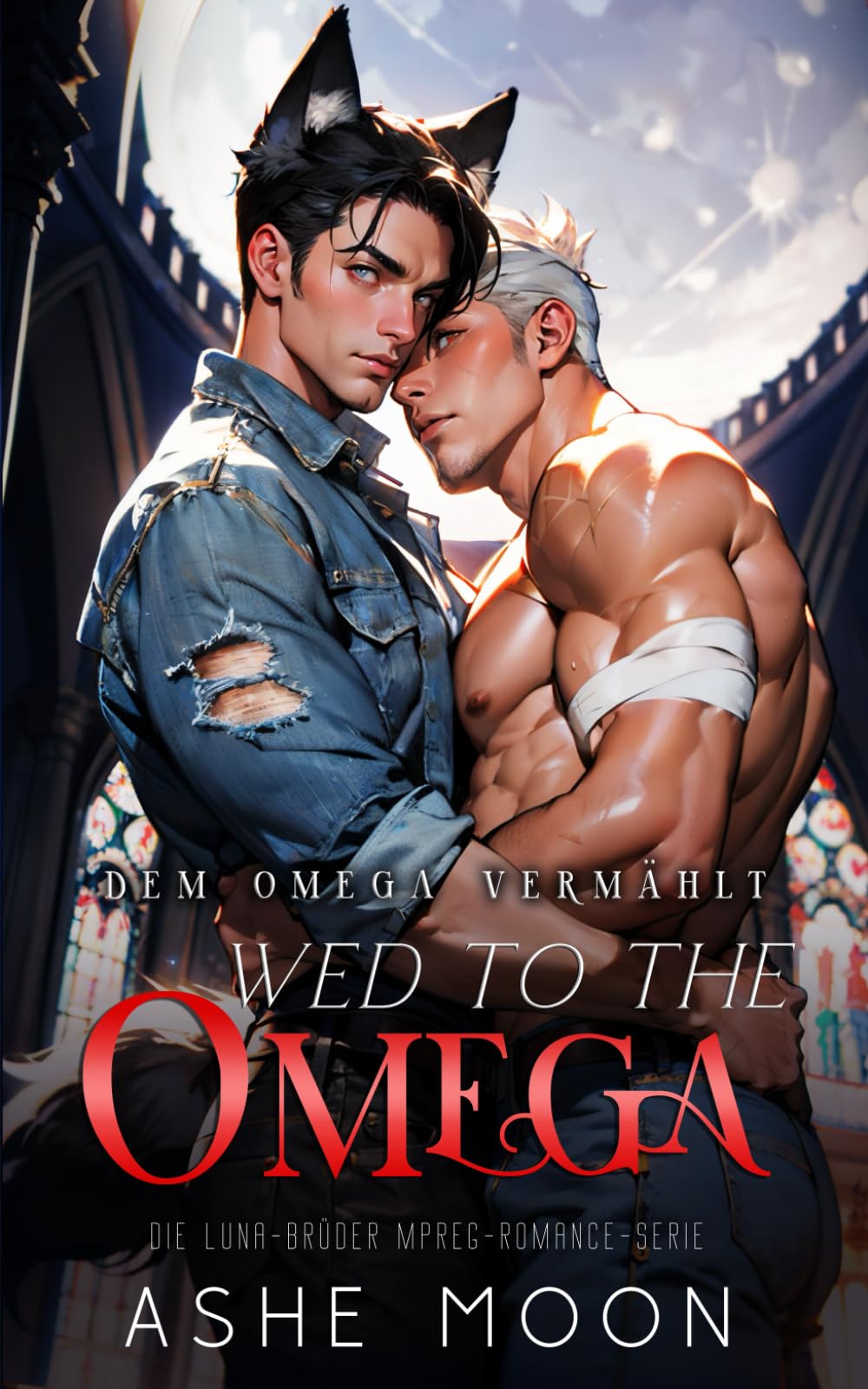 Wed to the Omega: Dem Omega Vermählt (MM Mpreg Shifter Gay Romance Deutsch) (Die Luna-Brüder, Band 1) LGBTQ+