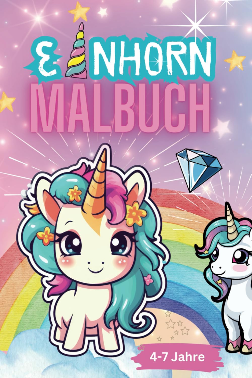 Einhorn Malbuch: Zauberhafte Einhörner zum Ausmalen Tiptoi & Games