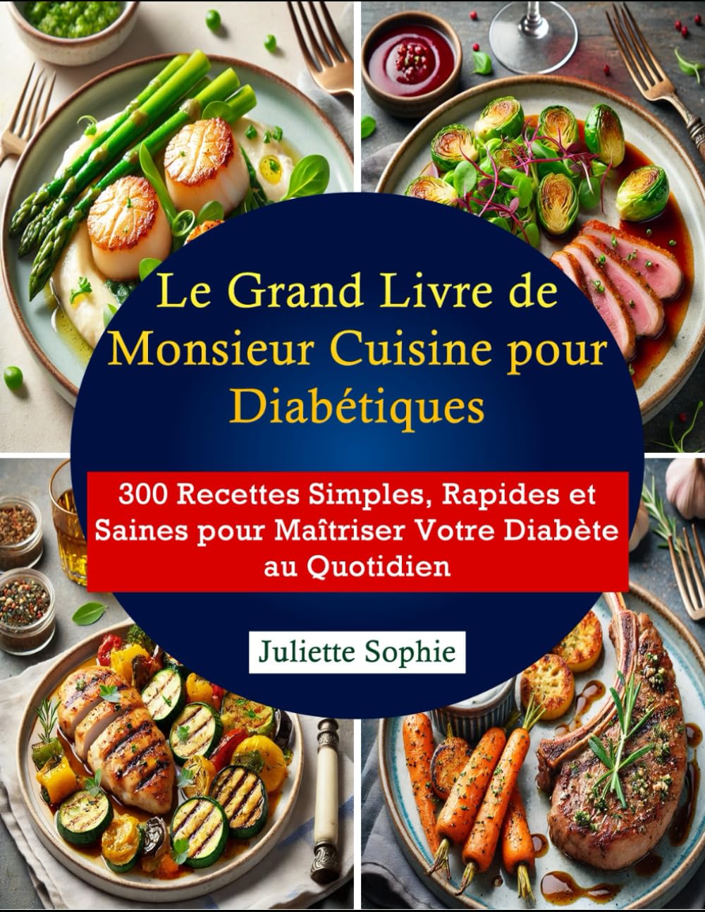 Le Grand Livre de Monsieur Cuisine pour Diabétiques: 300 Recettes Simples, Rapides et Saines pour Maîtriser Votre Diabète au Quotidien book