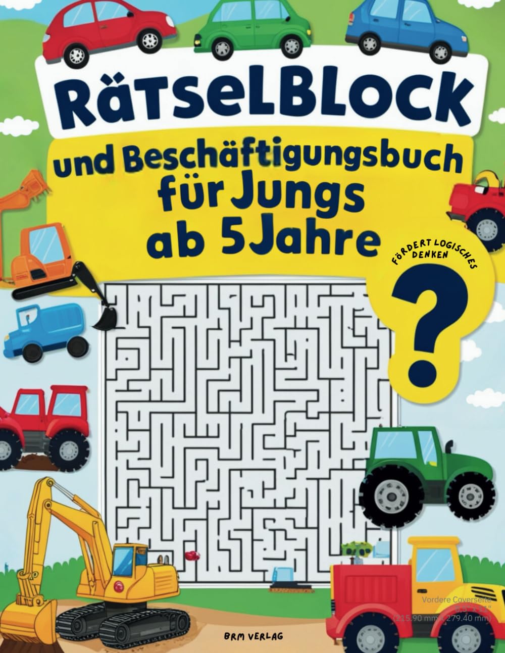 Rätselblock und Beschäftigungsbuch für Jungs ab 5 Jahre. Fördert logisches Denken und Kreativität. Novels & Short Stories