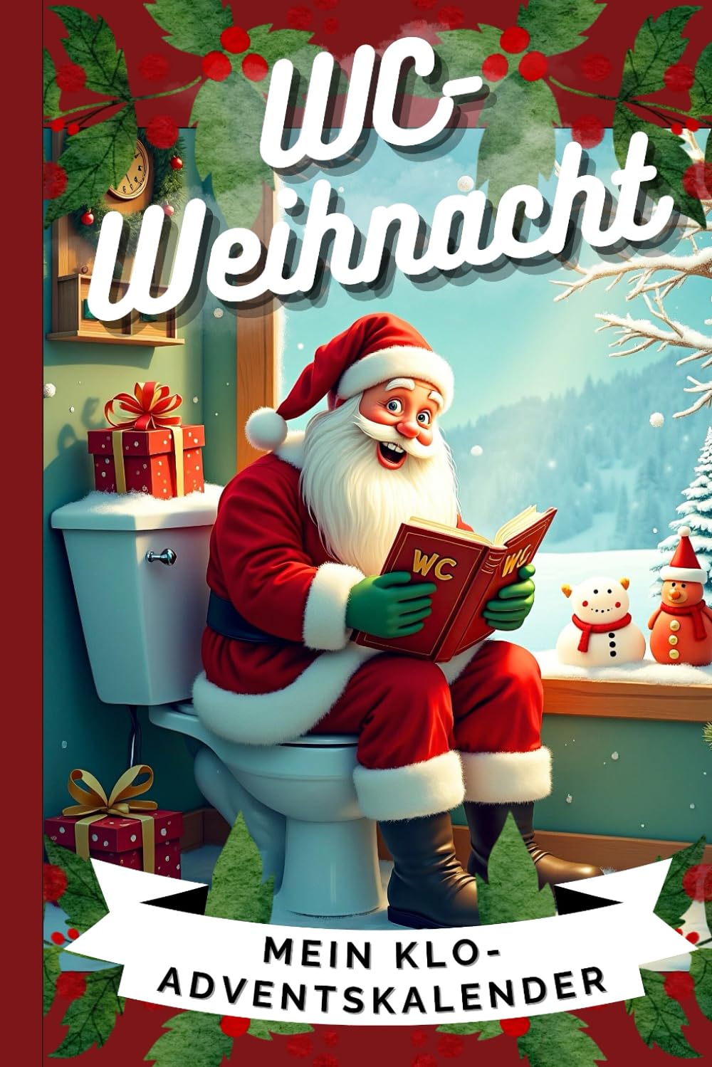 WC-Weihnacht: Mein Klo-Adventskalender | Rätselspaß und lustige Fakten für 24 Sitzungen auf dem stillen Örtchen – das etwas andere Geschenk für Männer und Frauen mit Humor Lifestyle