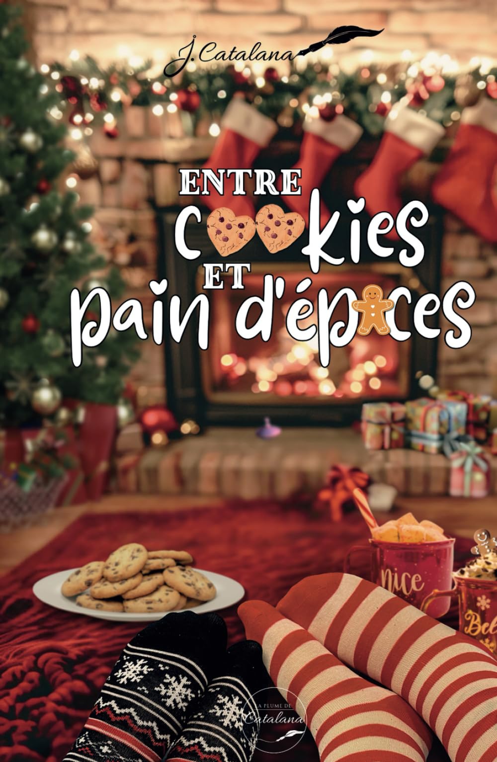 Entre cookies et pain d'épices: Entre neige, gourmandises et amour : plongez dans l'esprit de Noël book
