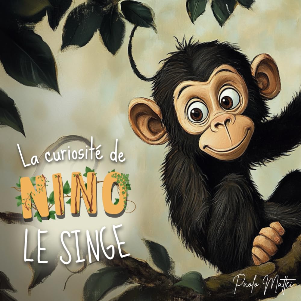 La curiosité de Nino le singe. book