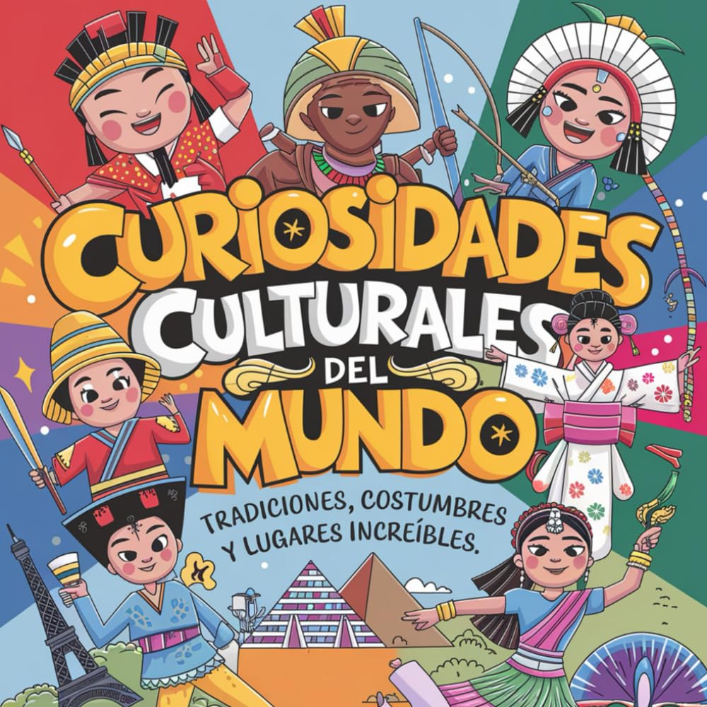Curiosidades Culturales del mundo.: Más de 100 tradiciones, costumbres y lugares increíbles. Para niños y niñas curiosos de 8, 9, 10, 11, 12 y 13 años. book