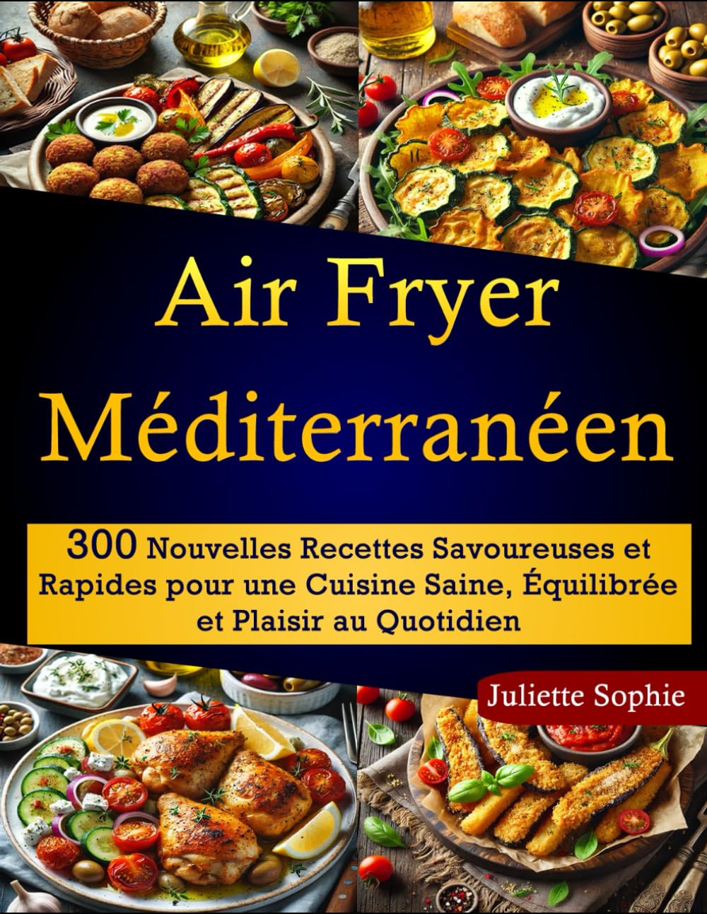 Air Fryer Méditerranéen: 300 Nouvelles Recettes Savoureuses et Rapides pour une Cuisine Saine, Équilibrée et Plaisir au Quotidien book