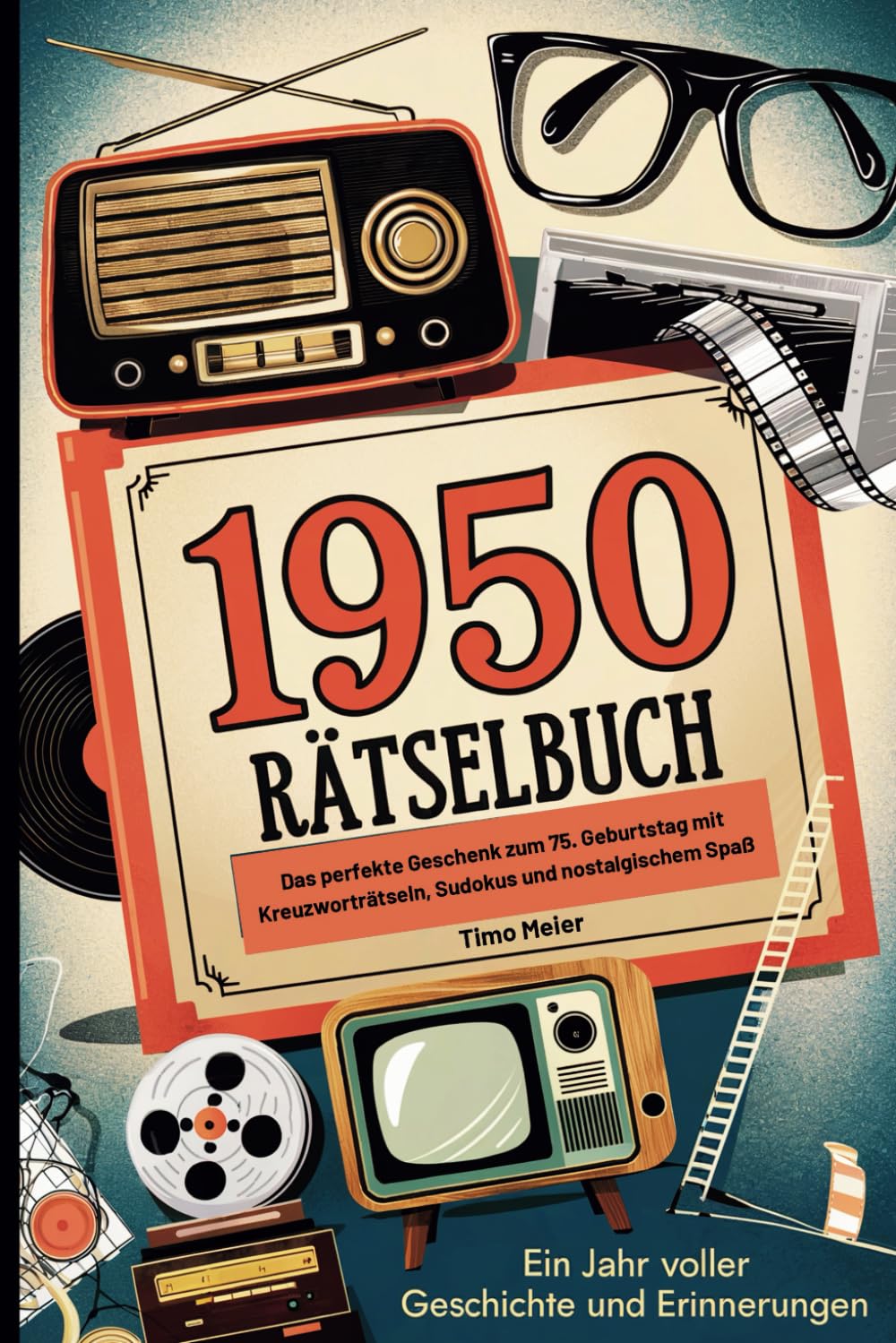 1950 – Rätselbuch: Das perfekte Geschenk zum 75. Geburtstag mit Kreuzworträtseln, Sudokus und nostalgischem Spaß Pop culture