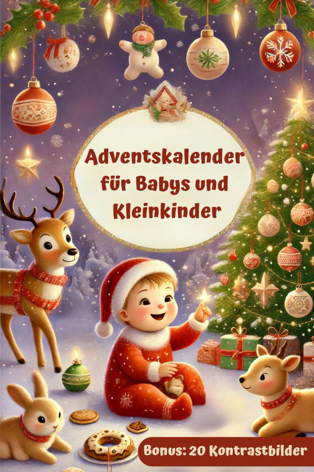 Adventskalender für Babys und Kleinkinder: Die Weihnachtszeit aktiv mit allen Sinnen erleben, die Entwicklung fördern und gleichzeitig wertvolle Familienmomente schaffen - Bonus 20 Kontrastbilder Parents & Children