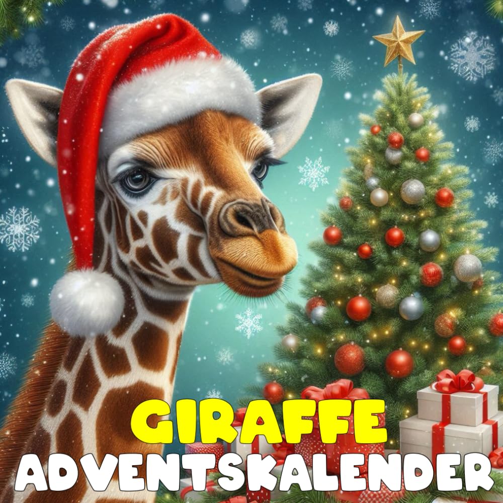 Giraffe Adventskalender: mit 24 Bilder und schönen Fakten bis Calendars